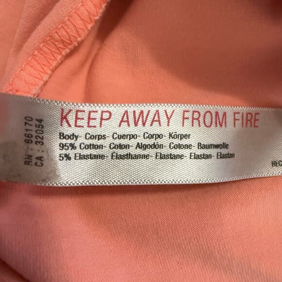 Free People Movement Hotshot Peach Dress Size Large - Picture 9 of 9